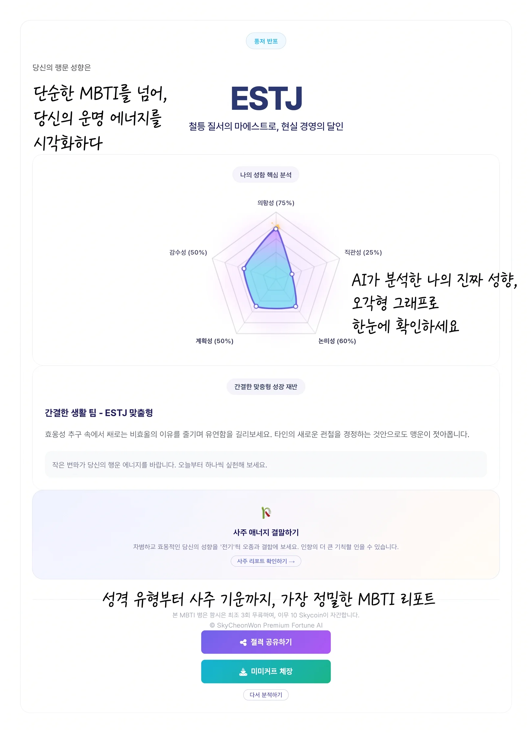 Personality Sample